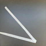 Bias-cut Non-Woven Fusible Interlining Tape Black and White Color