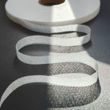 Bias-cut Non-Woven Fusible Interlining Tape Black and White Color